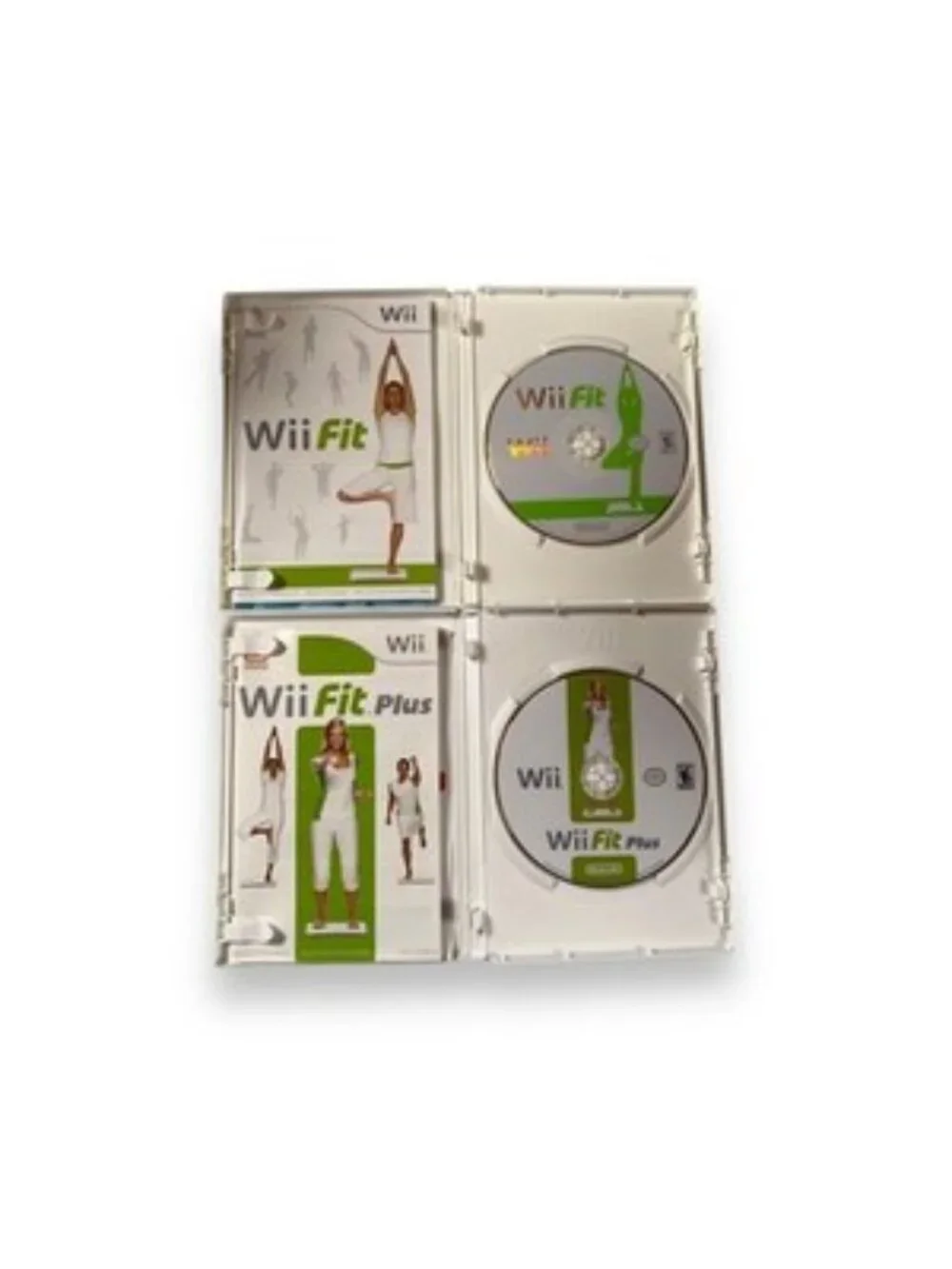 Wii Fitness 4 Game Lot Wii Fit Plus Jillian Michaels Complete in Box CIB TESTED
